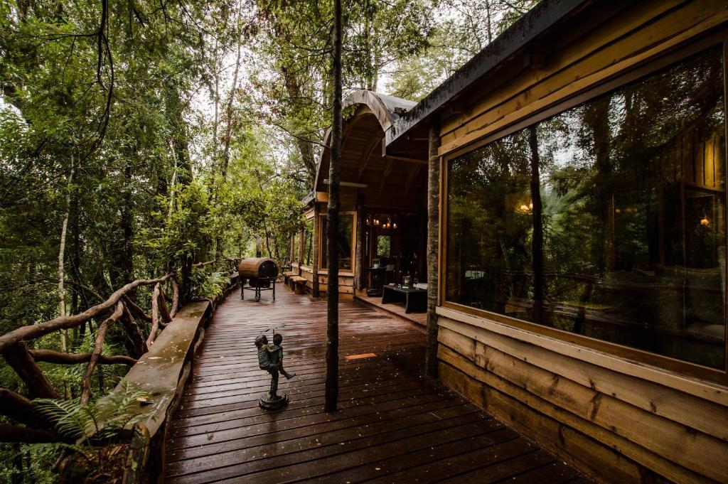 Huilo Huilo Nawelpi Lodge Puerto Fuy Eksteriør billede