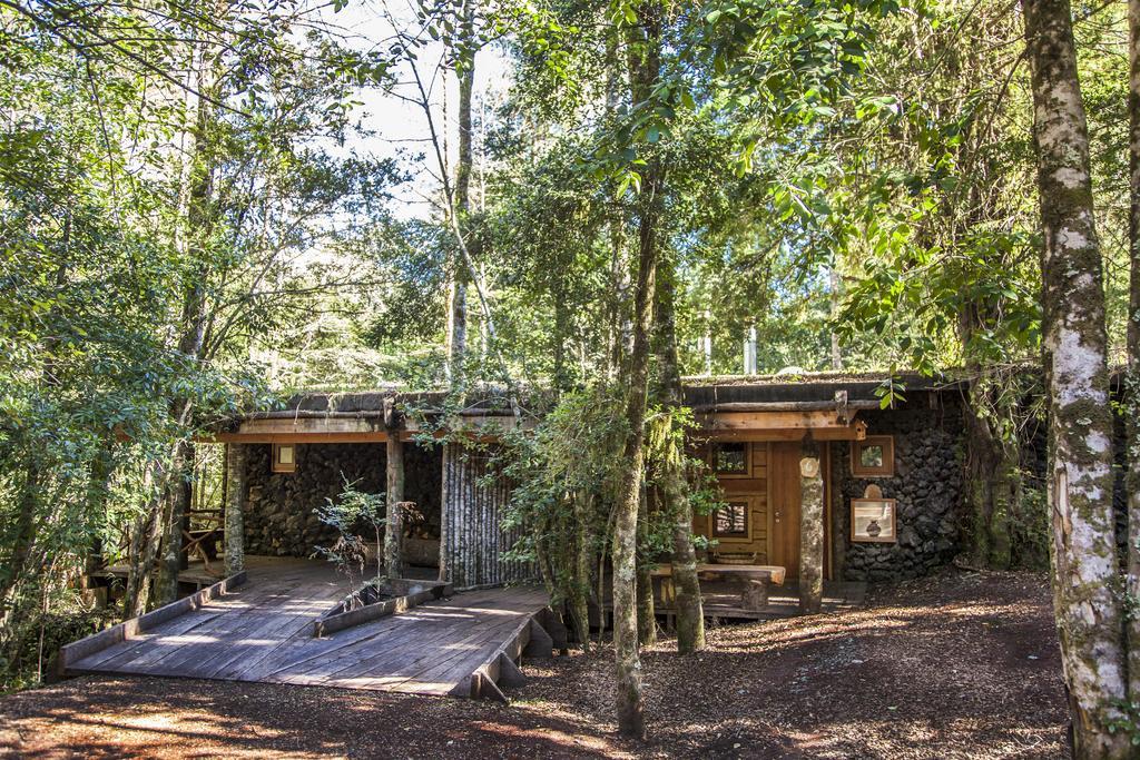 Huilo Huilo Nawelpi Lodge Puerto Fuy Eksteriør billede